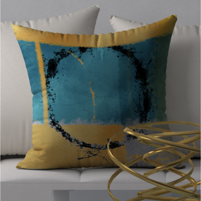 Reversible Throw Pillow, 24" x 24"