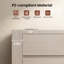 Commode Pura 55'' à 6 tiroirs avec grand espace de rangement, chêne clair-17444746