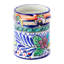Novica Handmade Colonial Guanajuato Ceramic Utensils Holder