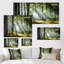 «Sunny Morning Magic Forest III - Forest», reproduction d'art sur toile-613232691-613232688-639112246