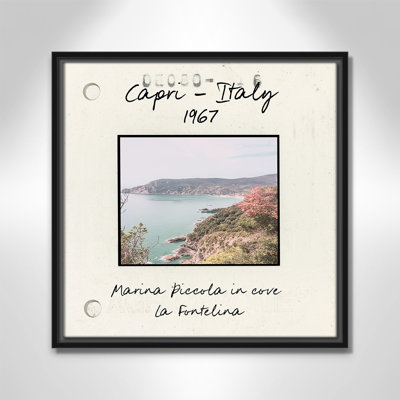 Capri Italy - Marina Picolla in La Fontalina Print by Susan Jill