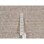 Tapis brun castor 5 pi 10 po x 5 pi 10 po, design moderne panaché, laine naturelle non tissée, tissage à plat, ton sur ton, texturé, noué à la main, rond, tapis oriental