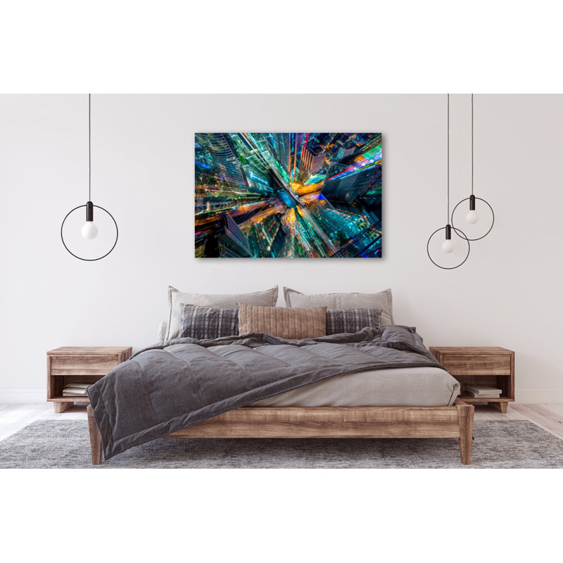 Metrio Pole - Print on Plastic / Acrylic, 100cm H x 150cm W x 10cm D, Unframed