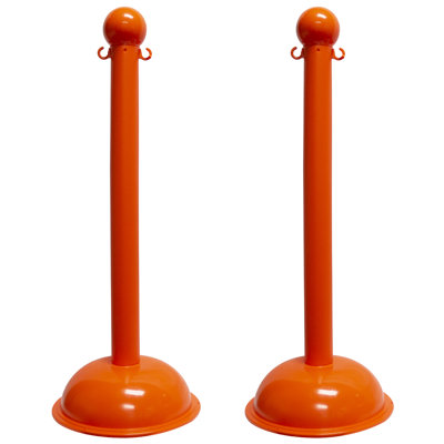 Mr. Chain 41'' H x 16'' W Plastic Stanchion System