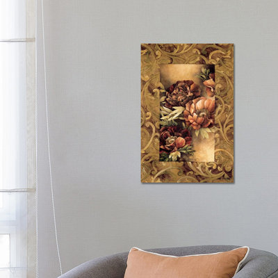 Poppies II by Linda Thompson - Wrapped Canvas Print