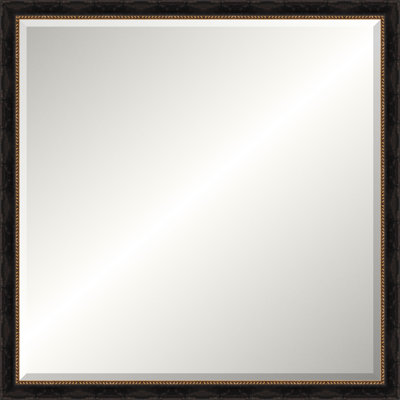 Gold Beaded Old World Mirror