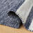 Alexio Striped Handwoven Wool/Cotton Navy Area Rug-22741620