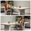 Modern High Back Velvet/Suede Armless Dining Chair with Diamond Tufting -1310209609