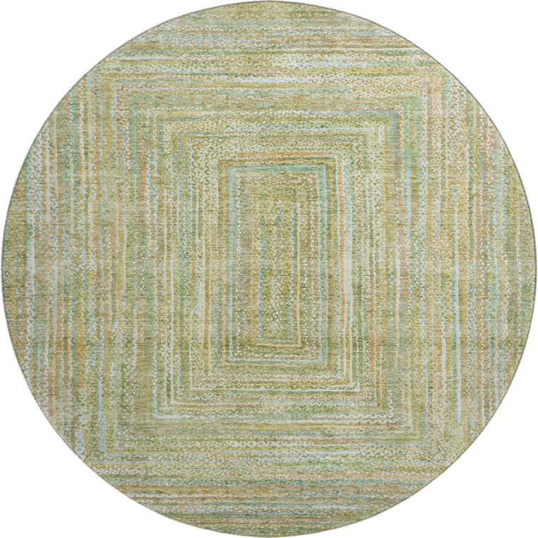 Premium Machine Washable Lubbers AMF1726 Geometric Rug