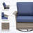 Anferney All Weather Wicker Outdoor Rocker Swivel Patio Chair with Cushions (Set of 2)-97828437-118612151