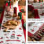 Chemin de table Jacquard Tassel - Rouge