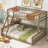 Kids Twin XL / Full XL Over Queen Bunk Bed-334742822-278324519
