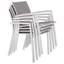 Chaise de patio empilable Cargill