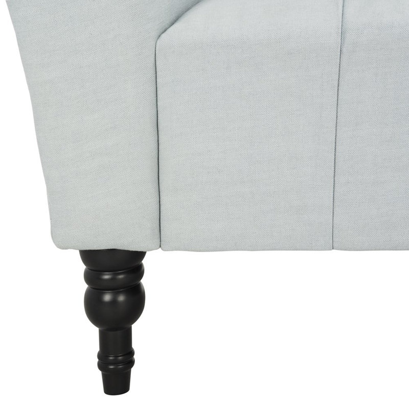 Chaise longue Dawton, Bleu givré