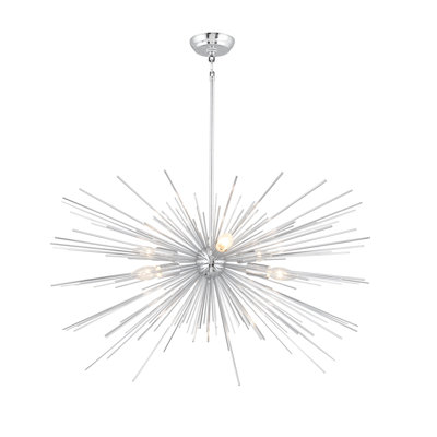 6 - Light Dimmable Sputnik Sphere Chandelier