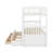 Twin Over Twin Wood Bunk Bed With Trundle And Drawers-864645501