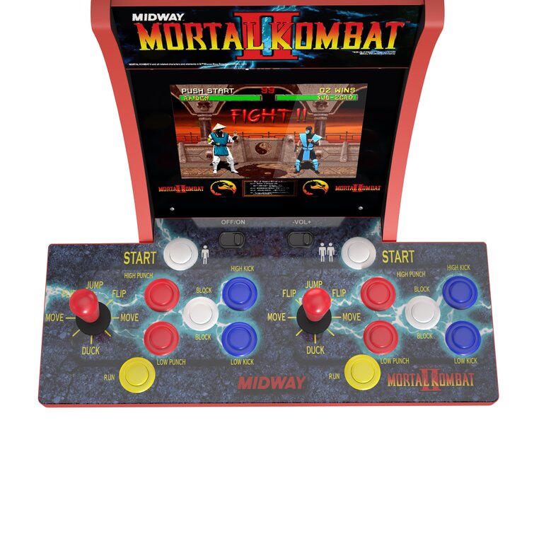 mortal kombat tabletop arcade machine