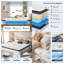 Matelas hybride double de 12 po avec ressorts ensachés individuellement - support ferme moyen pour un sommeil réparateur-74146958-74465665