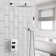 2 - Functions Pressure Balancing Shower Faucet with Rough-in Valve