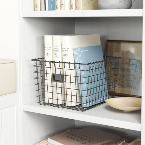 Tall Narrow Wire Basket | Wayfair