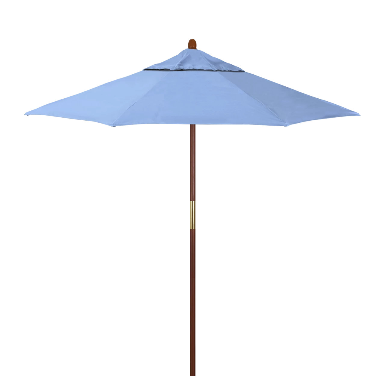 Manford 90'' Sunbrella® Outdoor Umbrella, Canvas Air Blue Sunbrella® Canvas