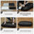 80.3'' Faux Leather Sofa-1820166446