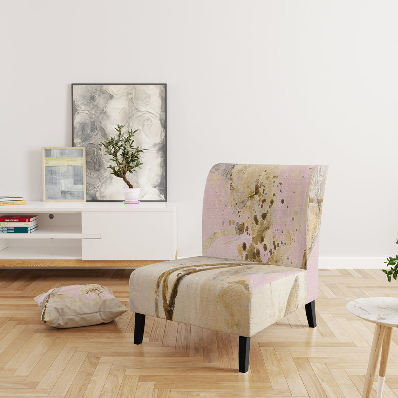 Fauteuil de chambre rembourré en velours Elegance II - Elegance II
