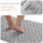 Checkered Absorbent Non-Slip Bathroom Rug (Set of 3)-1202625091