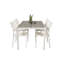 Hiran 4 - Person Patio Dining Set Rectangular Table