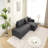 Wool Right Facing Sectional Sofa With Chaise