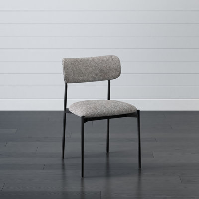 Leathia Upholstered Metal Dining Chair
