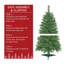 48' H Lighted Artificial Pine Christmas Tree