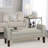 Polyester Upholstered Storage Bench-505318523