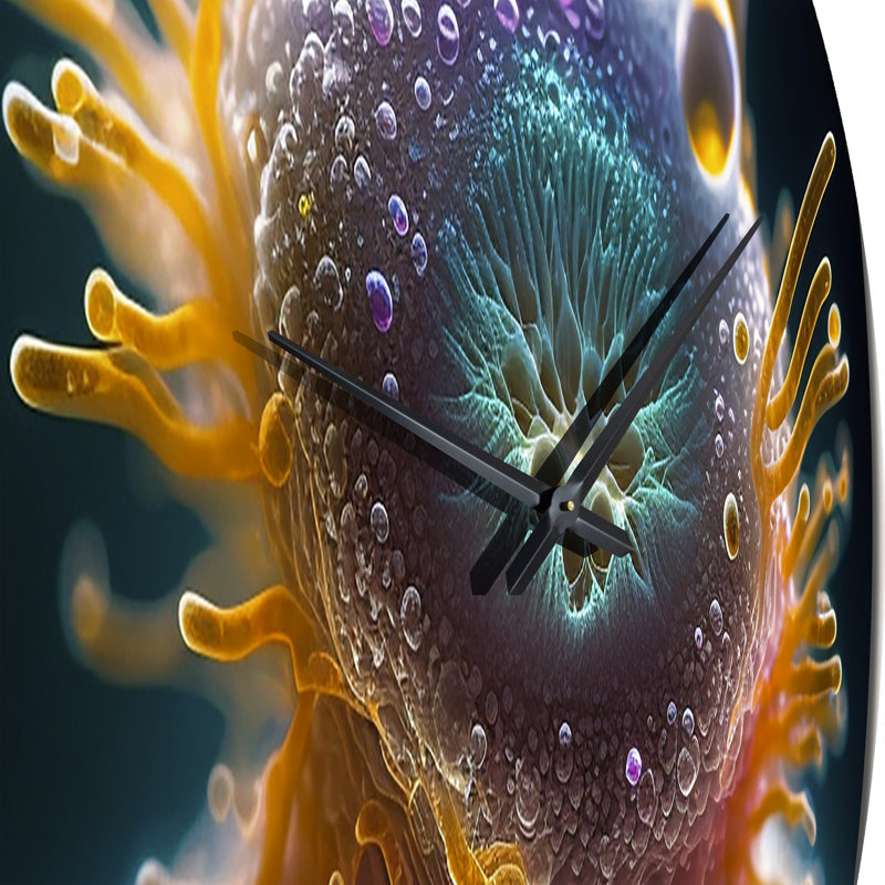 Macro photographie de l'horloge murale, Petit