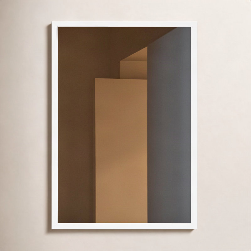 Monolith Print by Svetlana Smirnova, 30" H x 21" W, White