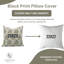 Housse de coussin en lin fabriquée à la main Fabividine Neha-110562747-110562740