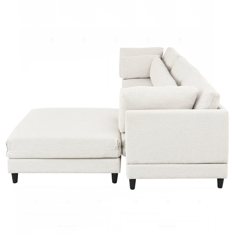 Canapé modulaire à double couche, librement combinable