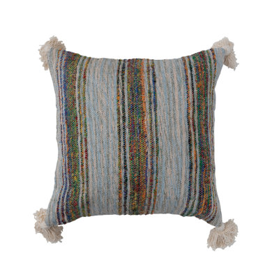  Cotton Throw Square Pillow Cover