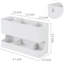 Metal 3 Compartment Hair Tool Holder