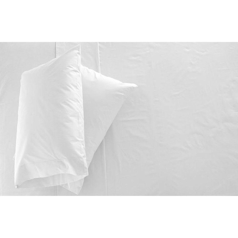 Economy Pillowcase – Durable Cotton/Poly Blend, Wrinkle-Resistant, Standard Pillowcase Case Pack with 72  Pillowcases