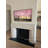 Reeded Cast Stone Fireplace Surround with Standard Hearth-104098385-104098388