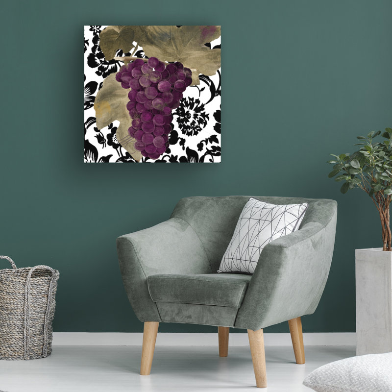 Art sur toile «bolle raisin suzette» I, H 14 po x l 14 po