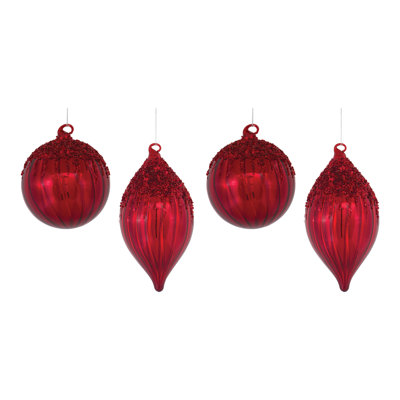 Graden 8'' Glass Holiday Shaped Ornament