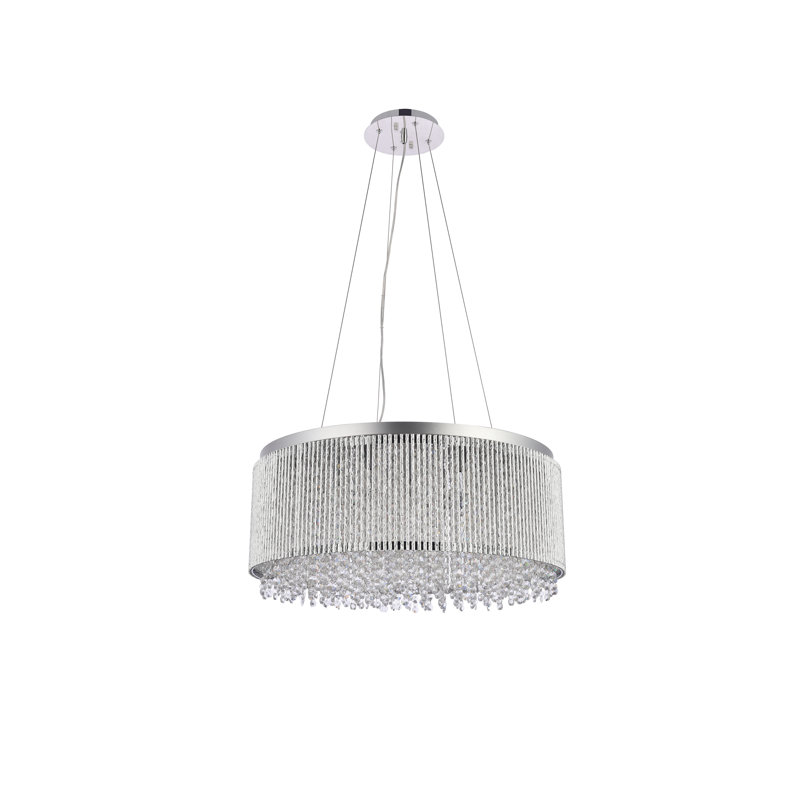 Downes 14 - Light Dimmable Drum Chandelier
