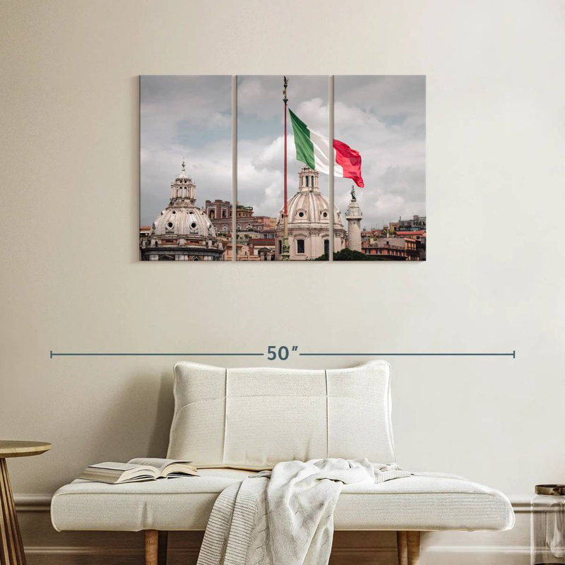 Drapeau italien Borges, H 24 po x l 38 po
