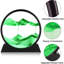 3D dynamique art du sable mouvement liquide, mouvement art du sable image ronde verre 3D mer profonde paysage de sable en mouvement affichage cadre de sable fluide bureau de bureau de détente décor de travail-1646911253-1646911254