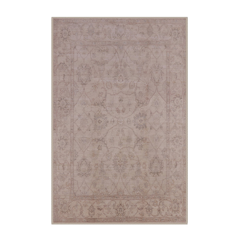 Tapis oriental brun Hoya, Rectangle 2 pi x 3 pi
