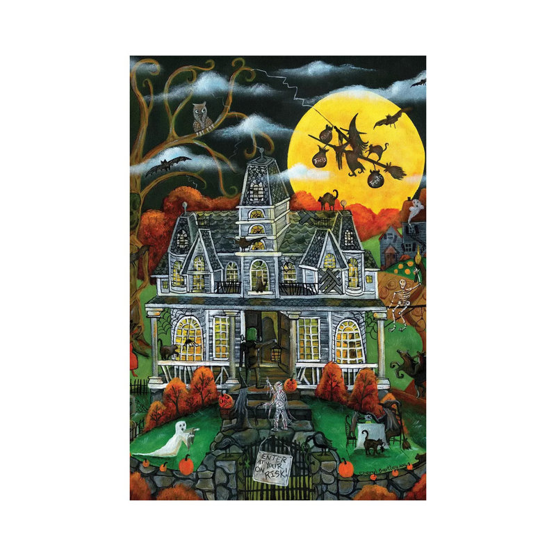 Trucs et gâteries d'Halloween, H 60 po x l 40po x P 1,5 po