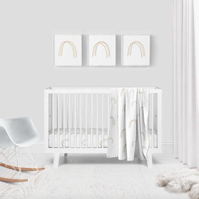 3 - Piece Crib Bedding Set