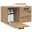vidaXL Wall-Mounted Cabinet Wall-mounted Engineered Wood Storage Indoor Modern-1031360897